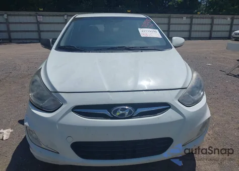 2012 Hyundai Accent Se from USA, damaged, VIN KMHCU5AE7CU045860